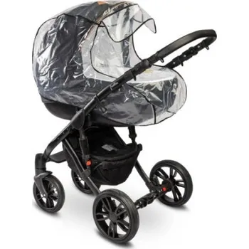 Pláštěnka na hluboký kočárek, univerzální, transparentní