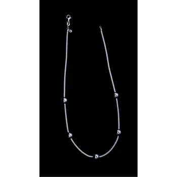 Řetízek Stříbrný řetízek koule 925/1000