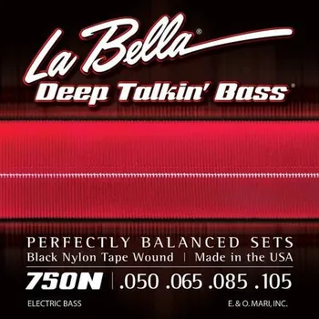Struna pro kytaru a smyčcový nástroj LaBella Deep Talkin' Bass L-750N, Struny na baskytaru