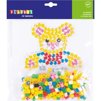 Puzzle PLAYBOX Zažehlovací korálky Malá sada Medvídek XL 250ks