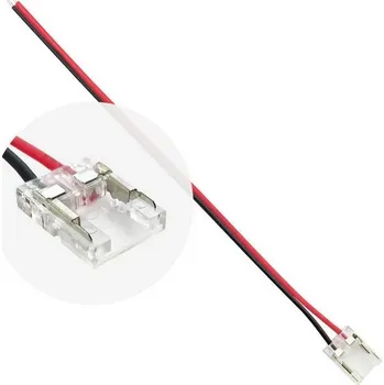 LED páska FK technics Spojka pro COB pásky 8mm, LED- napájecí kablík 15 cm, 2p