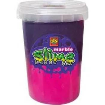 Set školních potřeb Slime różowy/fioletowy 200g