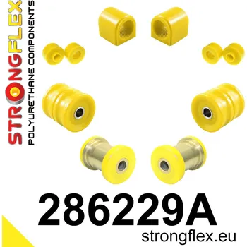 Silentblok nápravy 286229A: Strongflex Sada silentbloků předního zavěšení varianta SPORT Custom 2 pcs