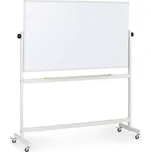 B2B Partner Mobilní otočná magnetická tabule, lakovaný povrch, 1500 x 900 mm