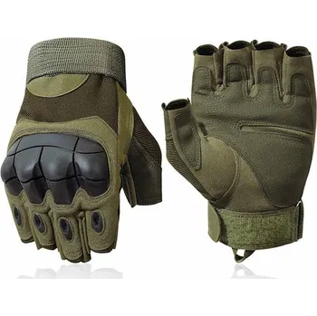 DRAGOWA TACTICAL Taktické rukavice Adler short, zelená