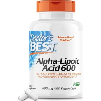 Doctor's Best Alpha-Lipoic Acid 600 mg - 180 Kapslí