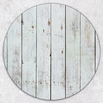 Kuchyňské prkénko Kulaté tvrzené skleněné kuchyňské prkénko s grafikou - Vertikální prkna, průměr 40 cm