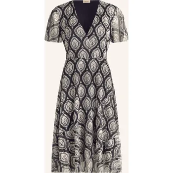 Dámské šaty Cartoon Dámské Šaty Ze Síťoviny, černá / krémová, 38