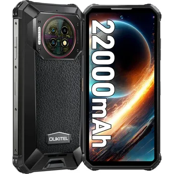 Mobilní telefon OUKITEL WP19 Pro 8GB/256GB, 22000mAh, černá