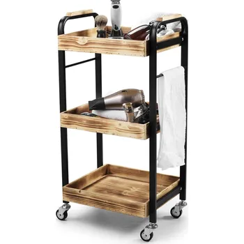 BraveHead 4794 Trolley, Maple Wood - kadeřnický vozík