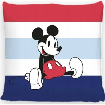 Povlak na polštářek POVLAK NA POLŠTÁŘ POLŠTÁŘ 40 X 40 Mickey Mouse MICKEY MĚKKÝ VELVET WELWET