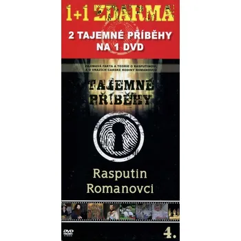 DVD film Tajemné příběhy (4. díl) - Rasputin, Romanovci (DVD) (papírový obal)