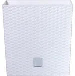 Květináč RATO LOW + vklad bílý Velikost: 26,2 cm