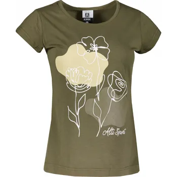 Dámské tričko ALTISPORT ALW189122 KHAKI XL