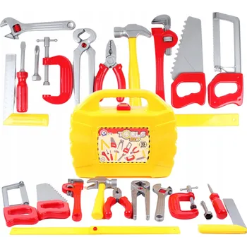 Dětská dílna Sada Nářadí v Kufříku – Dílna Malého Kutila s Pilou