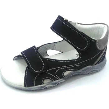 Dívčí obuv Dětské sandály Boots4U T615 šedá/oceán Velikost: 27