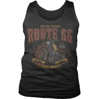 Pánské tílko Pánské tílko Route 66 Golden Chopper Tank Top - velikost XXL