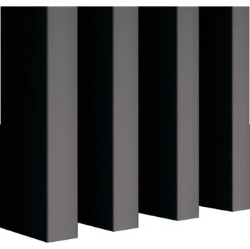 Obklad Maxi Lamely 3 x 6 x 275 cm - Černá