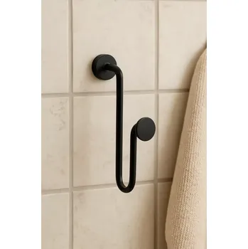 Věšák Hübsch Háček Swing Hook černý