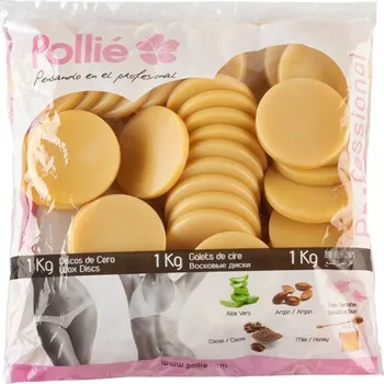 Pollié 03916 Honey Wax Discs - medový depilační vosk, 1kg