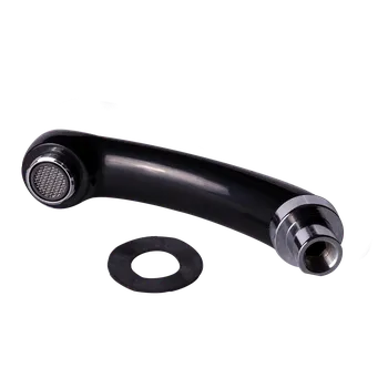 Sprchová hlavice Italy Ceramic - příslušenství na mycí box Cosmo Black 200008 - černá ruční sprcha