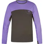 RAFIKI Pánské tričko s dlouhým rukávem RAFIKI PITONE S FIALOVÁ|ČERNÁ