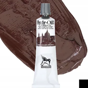 Olejová barva Olejové barvy Renesans hnědá 1 ks 60 ml