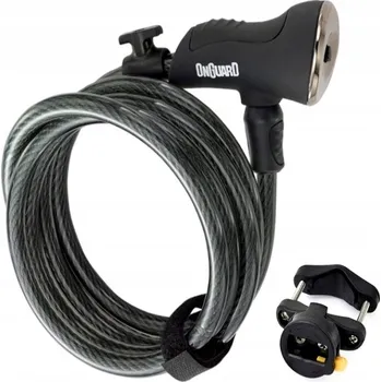 Zámek na kolo Zámek na kolo lankový ONGUARD Doberman X-SERIES 8029, 10 mm/185 cm