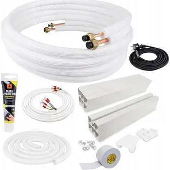 Klimatizace MONTÁŽNÍ SADA KLIMATIZACE do 3,5 kW Trubka 5 m + PVC Držák / Konzole