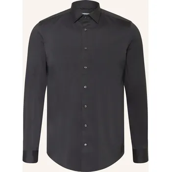 Seidensticker Pánská Performance Košile Slim Fit, černá, 38