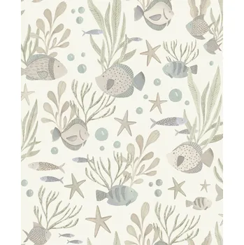 Tapeta Dětská vliesová tapeta na zeď, podmořský svět, LD3301, Little Dreamers, Grandeco