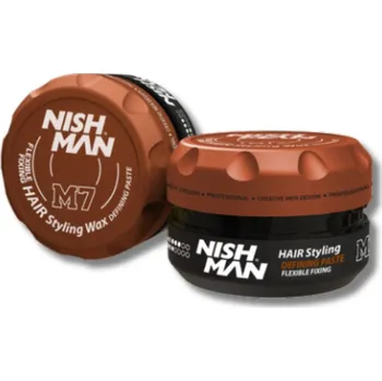 Stylingový přípravek Nishman M7 Flexible Defining Paste - Wax - vosk/pasta na vlasy s flexibilitou a střední fixací, 100 ml