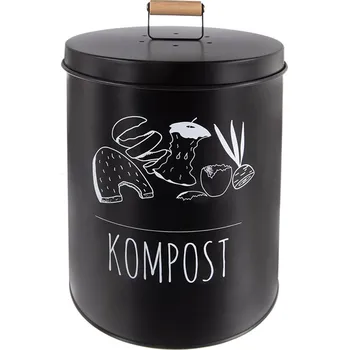 Dóza na potraviny Orion Domácí kompostér 127599 8 l černý