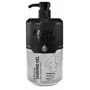 Nishman Shaving Gel - průsvitný gel na holení 04 Easy shave - 1000 ml