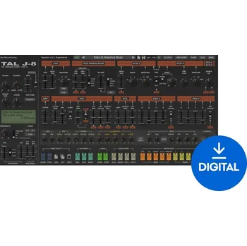 Hudební software TAL SOFTWARE J-8 Jupiter 8 (Digitální produkt)