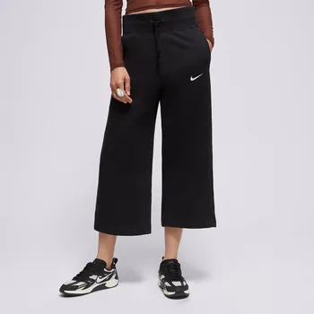 Dámské kalhoty Nike Kalhoty W Nsw Phnx Flc Hr Crop Swtp Černá Xs