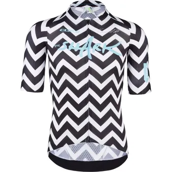 cyklistický dres Q36.5 Pánský cyklistický dres Gregarius Clima Nibali Shark Jersey léto Bílá XXL Pánské
