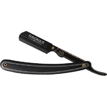 Břitva na holení Ragnar 07163 Black Razor - černá břitva na vyměnitelné žiletky, poloviční čepel