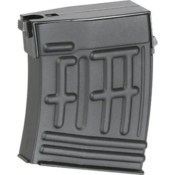 Airsoft Zásobník Mid-Cap na 33BB pro SVD Dragunov - Black [AGM]