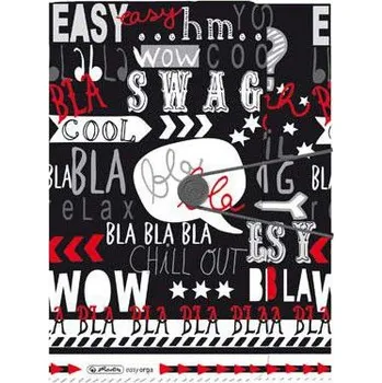 Archivační box Herlitz - Desky s gumou A4 Black&Wow 10011