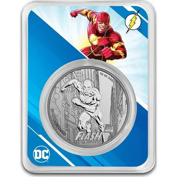 Stříbrná mince 1 oz DC Comics Flash 2023 BU TEP