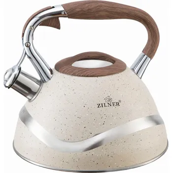 Varná konvice Tradiční ocelová Konvice Zilner 3 l béžová