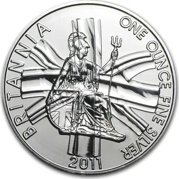 The Royal Mint Stříbrná mince 1 oz Britannia 2011 BU