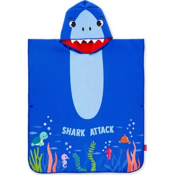 Deštník Dětské poncho Legami Towelling Poncho For Kids - Shark