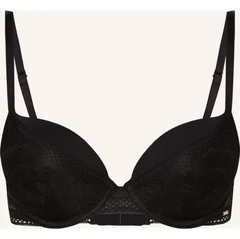 Podprsenka Boss Dámská Push-Up Podprsenka Peony Lace, černá, 75C