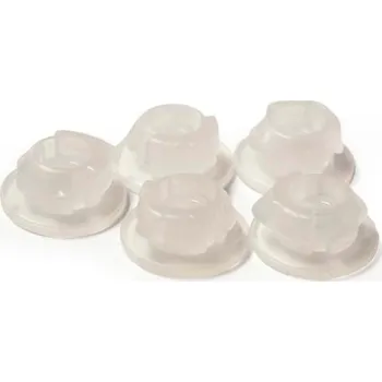 Filtr pro motocykl RACETECH (RTECH) zacvakávací uzávěry (click) pro boční panely a kryt vzduchového filtru barva bílá neutrální (5 kusů) KTM SX 85 18-23, SX/SX-F/XC-F 125//150/250/300/350/450 16-23, EXC/EXC-F/XC-W/XCF-W 250/500 17-23, HUSQVARNA, GAS GAS (47106 (RACETECH)