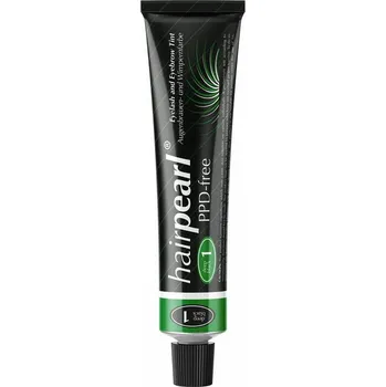 HairPearl Cream Eyelash, Eyebrow a Beard Color PPD Free- barvy na řasy, obočí i bradu bez obsahu PPD, 20 ml 1 - čierna