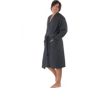 Pánský župan Pánské kimono PAUL - antracit - L