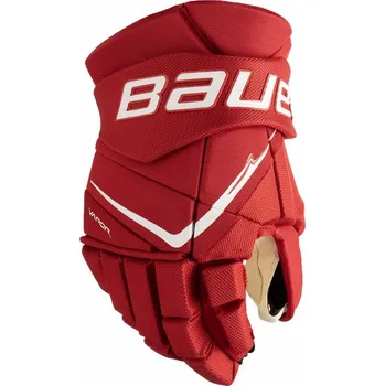 Hokejové rukavice Rukavice Bauer Vapor FlyPro S25 SR, červená, Senior, 15" Bauer