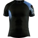 Pánské funkční triko krátký rukáv WOLF černá Bamboo Ultra - Modrá / S